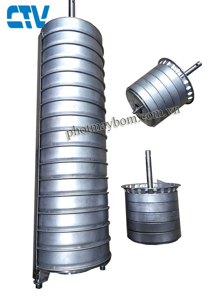 Cách tháo lắp buồng cánh máy bơm trục đứng CNP, SHIMGE, Grundfos,...