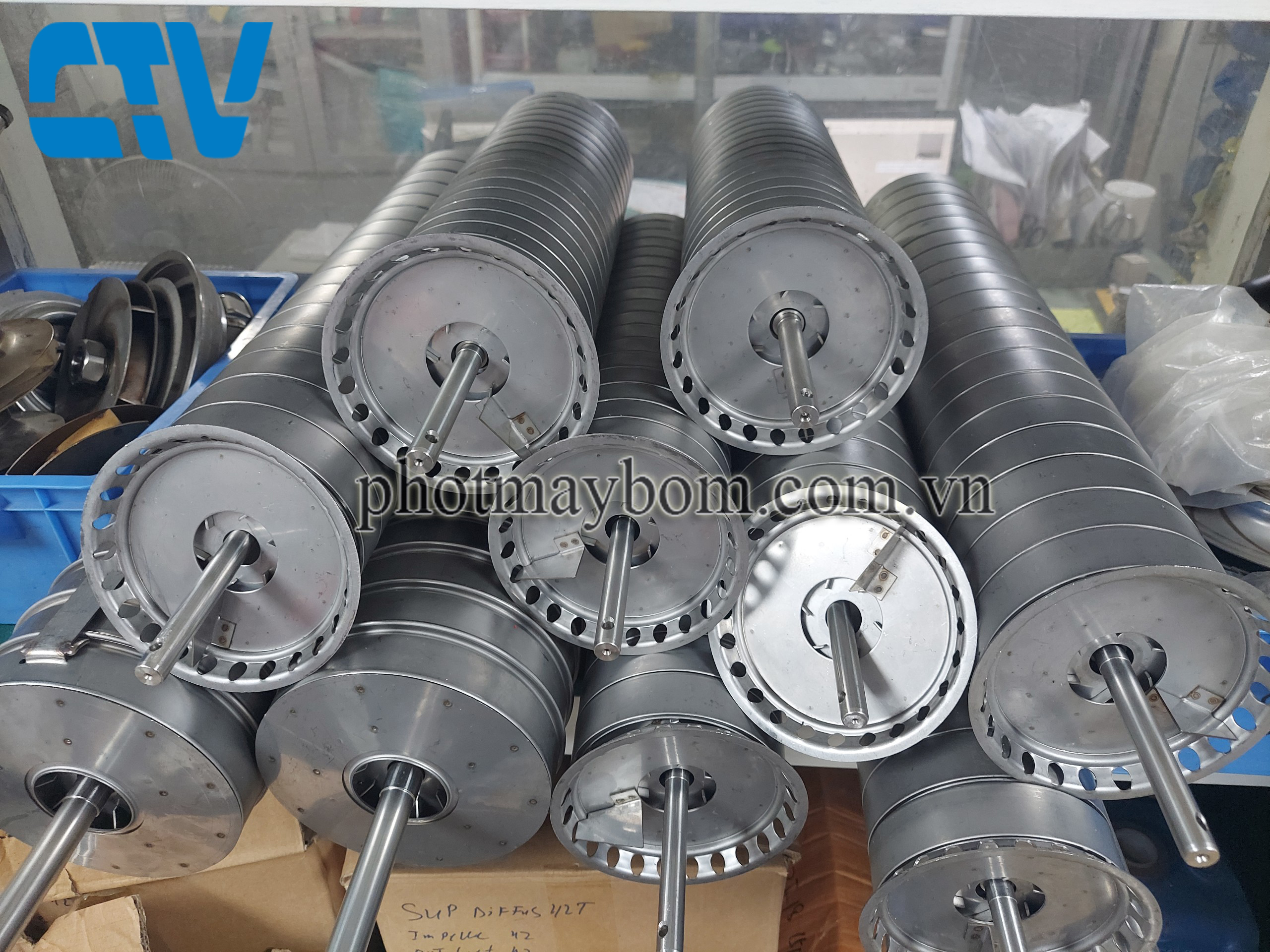 Ruột buồng bơm trục đứng đa tầng cánh chính hãng – Đầy đủ các hãng, giá tốt