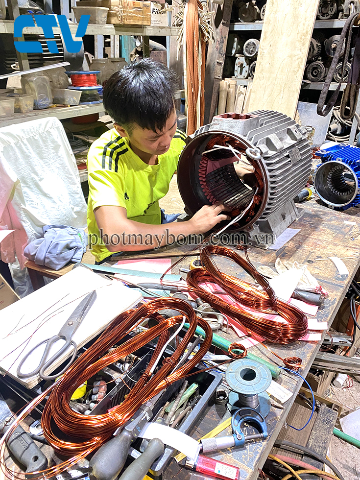 Cường Thịnh Vương: Giải pháp sửa chữa máy bơm công nghiệp bị cháy hiệu quả, chuyên nghiệp