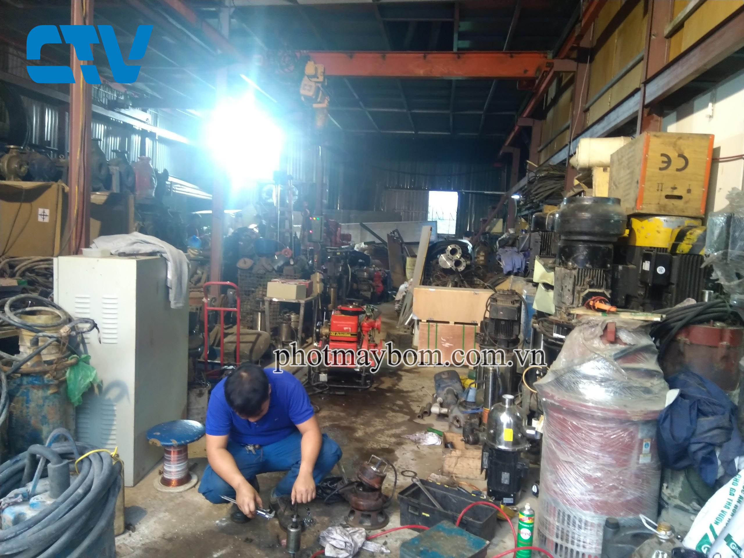Thay bi máy bơm nước tại Hà Nội