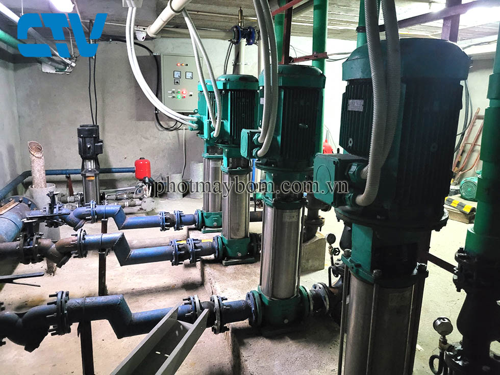 Nhận sửa chữa, bảo dưỡng máy bơm trục đứng miền Bắc uy tín